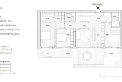 Apartament cu 4 camere în Plevnei - 3