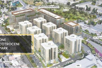 Apartamente cu 2 camere de vanzare in One Cotroceni Park