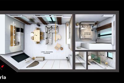 Apartament cu 2 camere în Mihai Bravu - 4