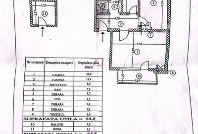 Apartament cu 2 camere decomandat, mobilat în Măgurele - 12