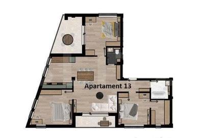 Apartament 4 camere, zona pod IRA - 2