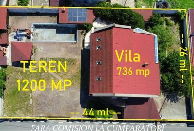 Casă cu 7 camere cu Teren 1000 Mp în Căciulata - 16