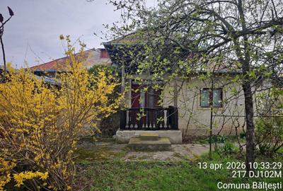 Casă cu 3 camere în Bălțești - 5