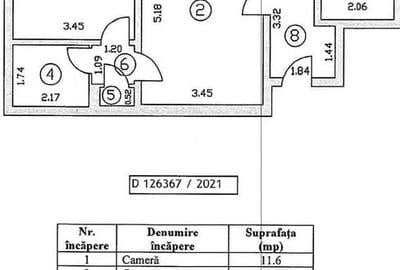 Apartament 2 camere | Renovat complet | 47 MP | Domenii - 11