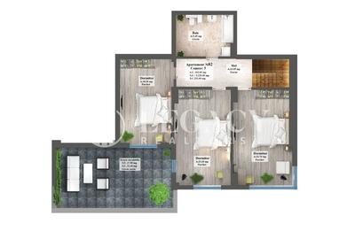 Vânzare - Penthouse zona Copou, 192.95 mp utili + 27.50 mp terasă - 4