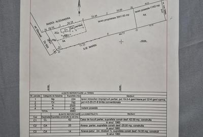 Casă cu 5 camere cu Teren 5500 Mp în Văleni - 1
