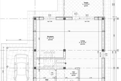 Casă individuală cu 5 camere cu Teren 500 Mp în Tărlungeni - 3