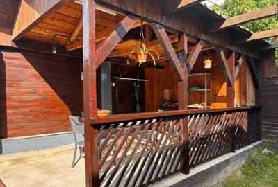 Casa Modernă, curte cu foișor-Mogoșoaia,  Șos. Bucuresti-Targoviste - 3