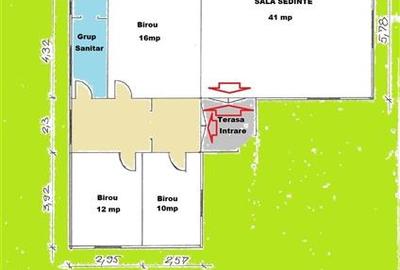 Casă individuală cu 4 camere cu Canalizare în 9 Mai - 2