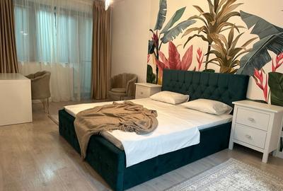 Apartament cu 2 camere semidecomandat, mobilat în Pipera