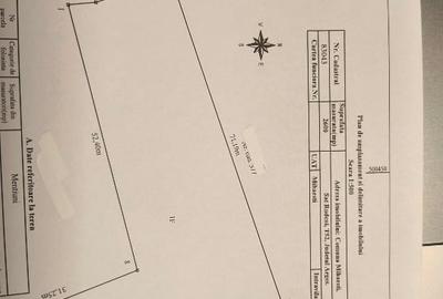 Teren Construcții intravilan de 2600 mp, în Rudeni (Mihăești) - 1