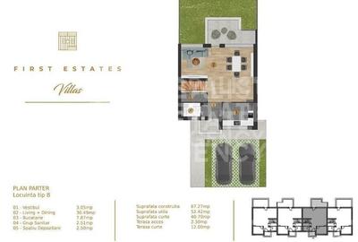 Vilă modernă și luminoasă, 152 mp, de închiriat în Pipera - 5