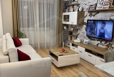 Apartament cu 2 camere semidecomandat, mobilat în Mărăști