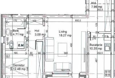 Apartament cu 2 camere decomandat în Albert - 2