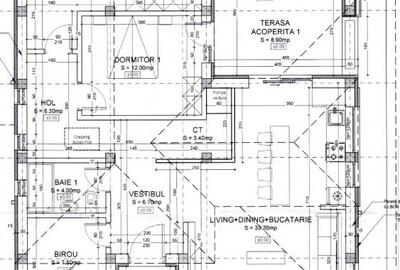 Casa 4 camere parter 100 mp | 0 comision | Tunari Nord | 440 mp teren - 3