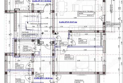 Apartament cu 2 camere semidecomandat în Central - 1
