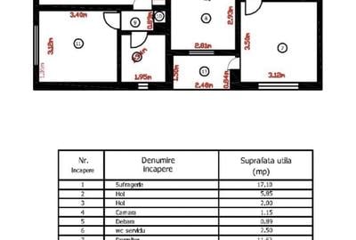Apartament cu 3 camere semidecomandat în Iancului - 12