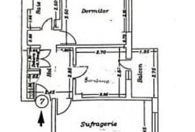 Apartament cu 2 camere decomandat în Anda - 1
