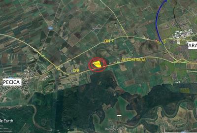 20 ha teren arabil intre Arad si Pecica - 7