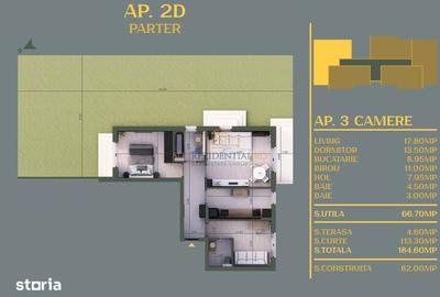 Apartament cu 3 camere în Vidra - 9