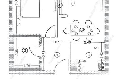 Apartament cu 2 camere în Iosefin - 9
