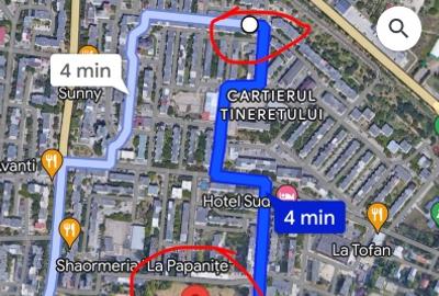 Ap.3 camere,62mp,parter-48.000 negociabil - 5