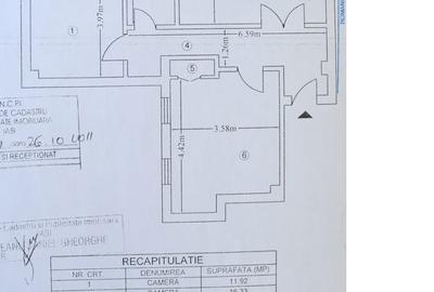 Apartament cu 2 camere în Ultracentral
