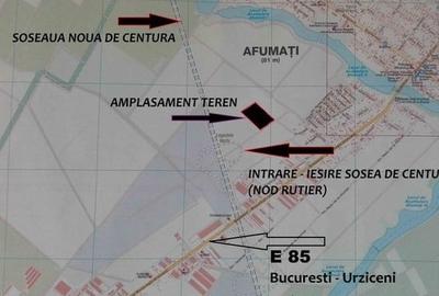 Vanzare/ schimb teren Afumati la nod centura (Autostrada A0) comercial Vanzare/ schimb teren Afumati la nod centura (Autostrada A0) comercial - 5