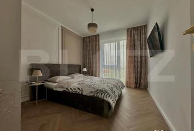 Apartament cu 3 camere semidecomandat, mobilat în Central - 1