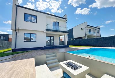 Vila individuală P+1E || 4 camere+3 băi+dressing || piscină + fireplace - 4