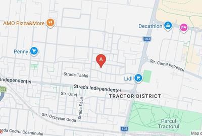 Apartament cu 2 camere nedecomandat în Tractorul - 1