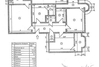 Confort si compartimentare ideala - 3 camere, 86 mp, decomandat, 2 bai - 11