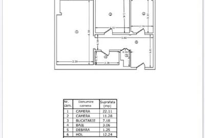 Apartament cu 2 camere decomandat în Dorobanți - 15