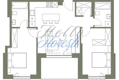 Apartament cu 3 camere în Dâmbul Rotund - 1