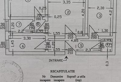 Apartament cu 3 camere semidecomandat în Central - 3