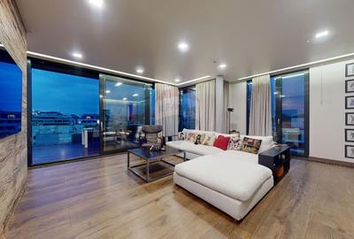 Penthouse cu 2 camere decomandat, mobilat în Floreasca - 8