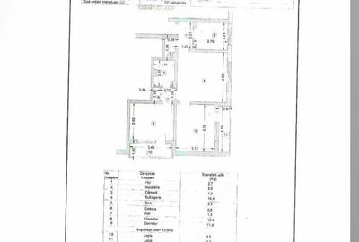 Apartament cu 3 camere semidecomandat în Cina - 1