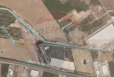 Teren intravilan 93,000mp / Autostrada A1/km 23 - 3