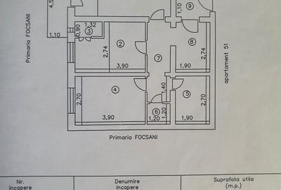 Apartament cu 2 camere decomandat în Exterior Vest - 1