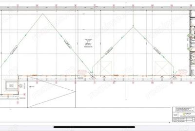 Hala moderna, acces din E576, birouri, 1658 mp utili, rampa andocare, ISU - 1