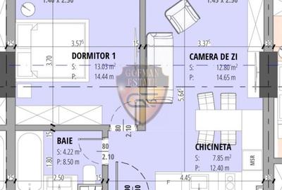 Tomis Nord Primavera Campus, cladire NZEB , 2 camere decomandat vedere stradala - 18