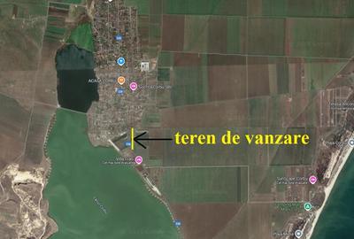 Teren Corbu cu front la DJ asfaltat si aproape de lacul Corbu - 2