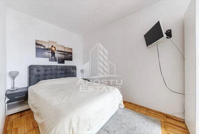 Apartament cu 2 camere nedecomandat, mobilat în Șagului