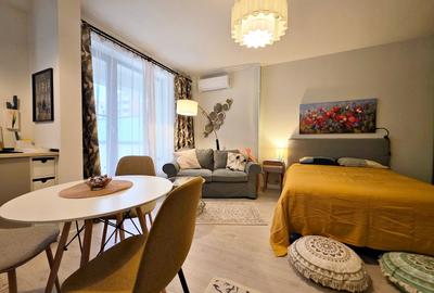 Garsonieră decomandată, mobilată în Pipera - 5