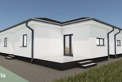 Casă cu 4 camere cu Teren 374 Mp în Săcălaz