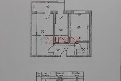 Apartament cu 2 camere decomandat în Central - 9
