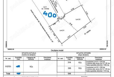 Teren de 400 mp, în Cumpăna