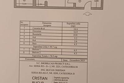 Apartament cu 2 camere în Frații Golești - 5