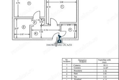 Apartament cu 2 camere decomandat, mobilat în Giurgiului - 8