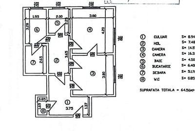 Apartament cu 3 camere decomandat în Cișmigiu - 5
